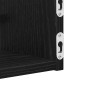 vidaXL Ράφι Τοίχου Επιτοίχιο 2 τμχ. Μαύρη Οξυά 80 x 16 x 14 cm