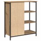 vidaXL Πλαϊνό γραφείο Artisan Oak 70 x 30 x 80 εκ.