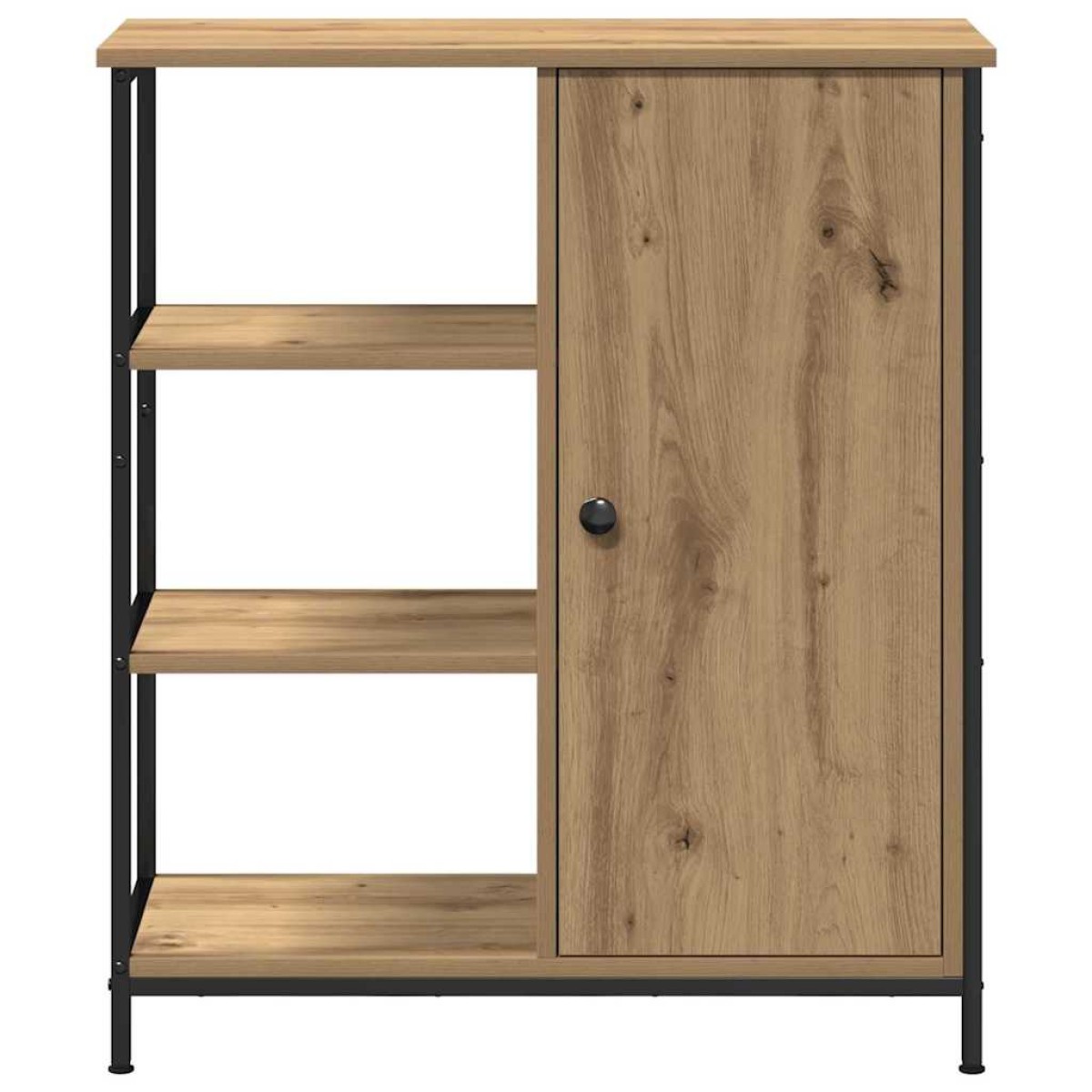 vidaXL Πλαϊνό γραφείο Artisan Oak 70 x 30 x 80 εκ.