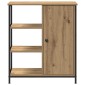 vidaXL Πλαϊνό γραφείο Artisan Oak 70 x 30 x 80 εκ.