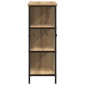 vidaXL Πλαϊνό γραφείο Artisan Oak 70 x 30 x 80 εκ.