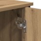 vidaXL Πλαϊνό γραφείο Artisan Oak 70 x 30 x 80 εκ.