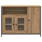 vidaXL Πλαϊνό γραφείο Artisan Oak 100 x 35 x 75 εκ.
