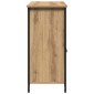 vidaXL Πλαϊνό γραφείο Artisan Oak 100 x 35 x 75 εκ.