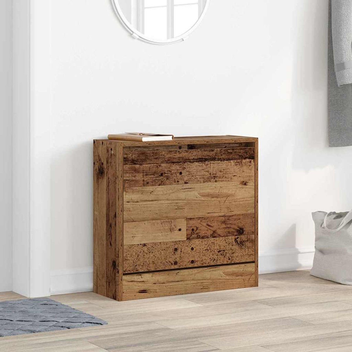 vidaXL Ντουλάπα Παπουτσιών 60 x 21 x 57 cm Επεξεργασμένο Ξύλο