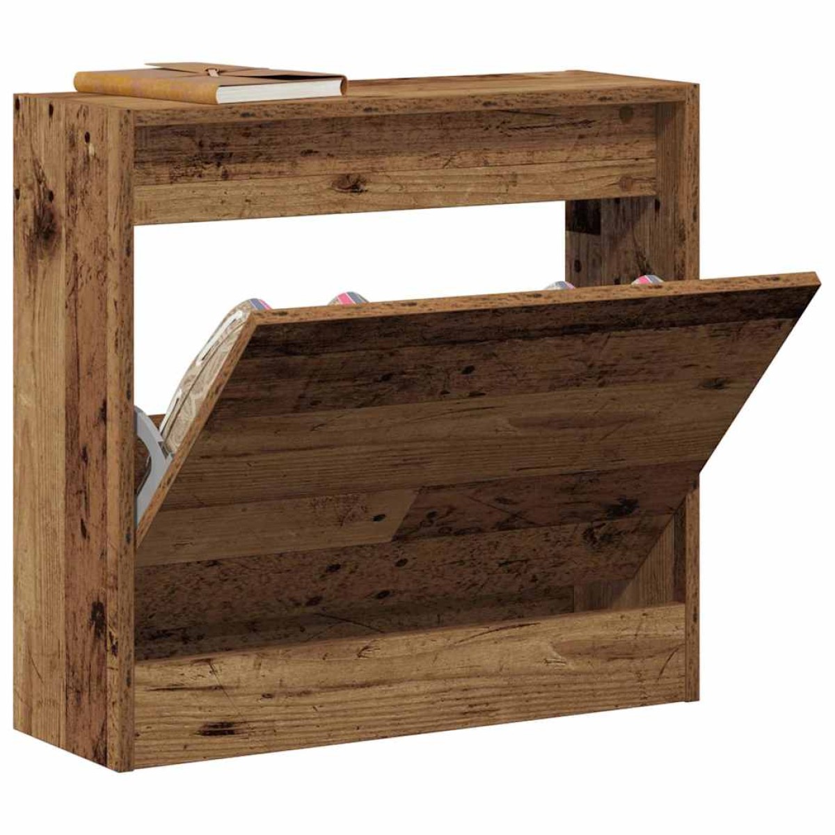 vidaXL Ντουλάπα Παπουτσιών 60 x 21 x 57 cm Επεξεργασμένο Ξύλο