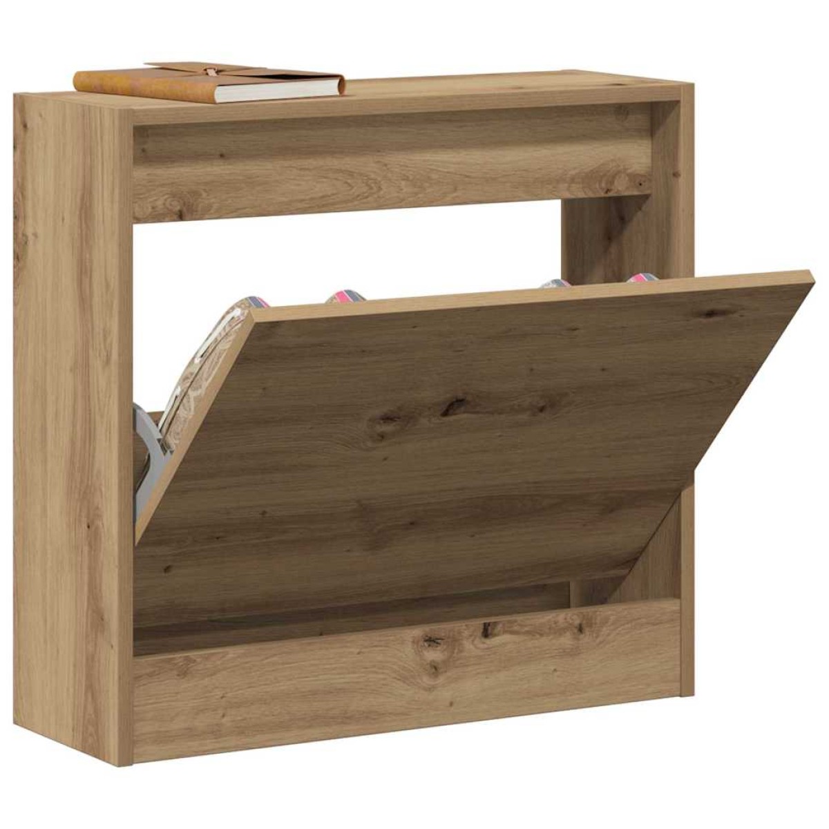 vidaXL Ντουλάπα Παπουτσιών 60 x 21 x 57 cm Επεξεργασμένο Ξύλο