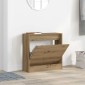 vidaXL Ντουλάπα Παπουτσιών 60 x 21 x 57 cm Επεξεργασμένο Ξύλο