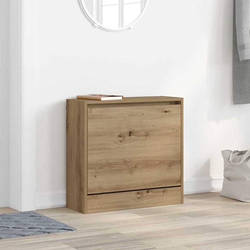 vidaXL Ντουλάπα Παπουτσιών 60 x 21 x 57 cm Επεξεργασμένο Ξύλο