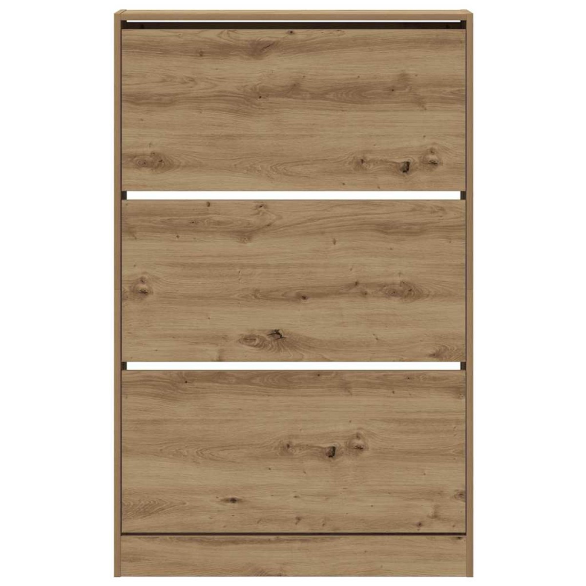 vidaXL Ντουλάπα Παπουτσιών 80 x 21 x 125,5 cm Επεξεργασμένο Ξύλο