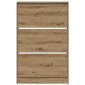 vidaXL Ντουλάπα Παπουτσιών 80 x 21 x 125,5 cm Επεξεργασμένο Ξύλο