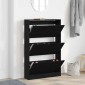vidaXL Ντουλάπα Παπουτσιών 80 x 21 x 125,5 cm Επεξεργασμένο Ξύλο