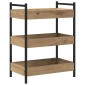 vidaXL Καρότσι Κουζίνας Artisan Oak 50 x 30 x 70 εκ.