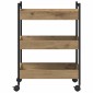 vidaXL Καρότσι Κουζίνας Artisan Oak 50 x 30 x 70 εκ.