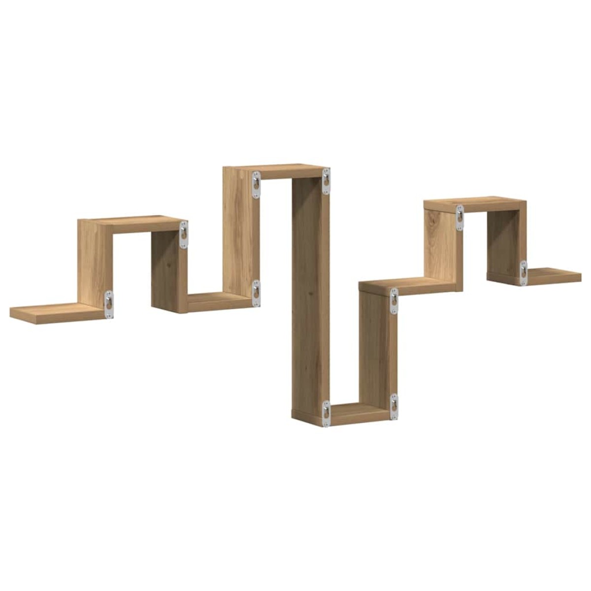 vidaXL Ράφι Τοίχου Επιτοίχιο Artisan Oak 104.5 x 43 x 10 εκ