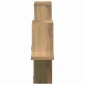 vidaXL Ράφι Τοίχου Επιτοίχιο Artisan Oak 104.5 x 43 x 10 εκ