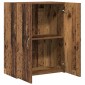 vidaXL Γραφείο Ντουλάπι Παλαιωμένο ξύλο 70 x 32 x 77.5 εκ