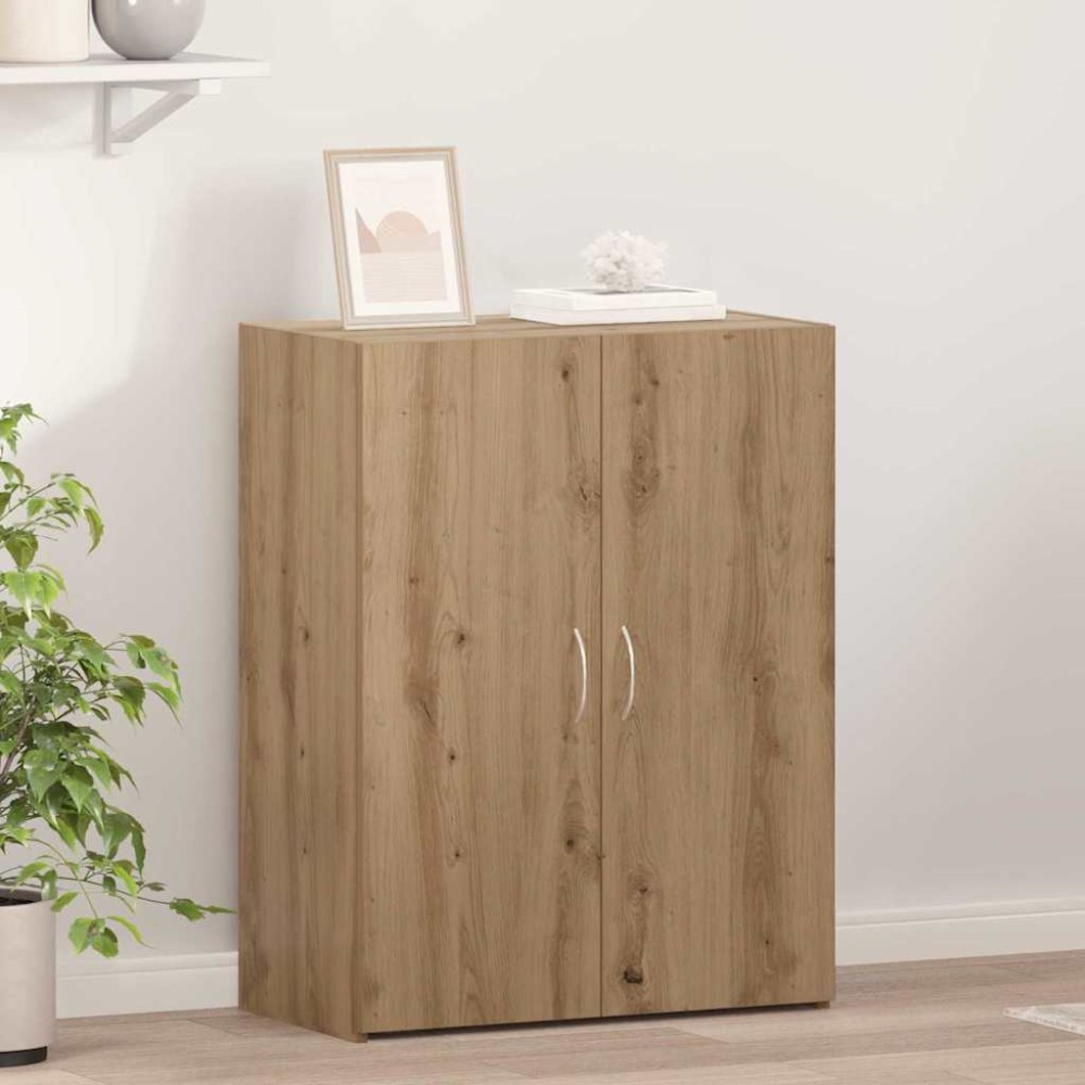 vidaXL Γραφείο Ντουλάπι Artisan Δρυς 70 x 32 x 77.5 εκ