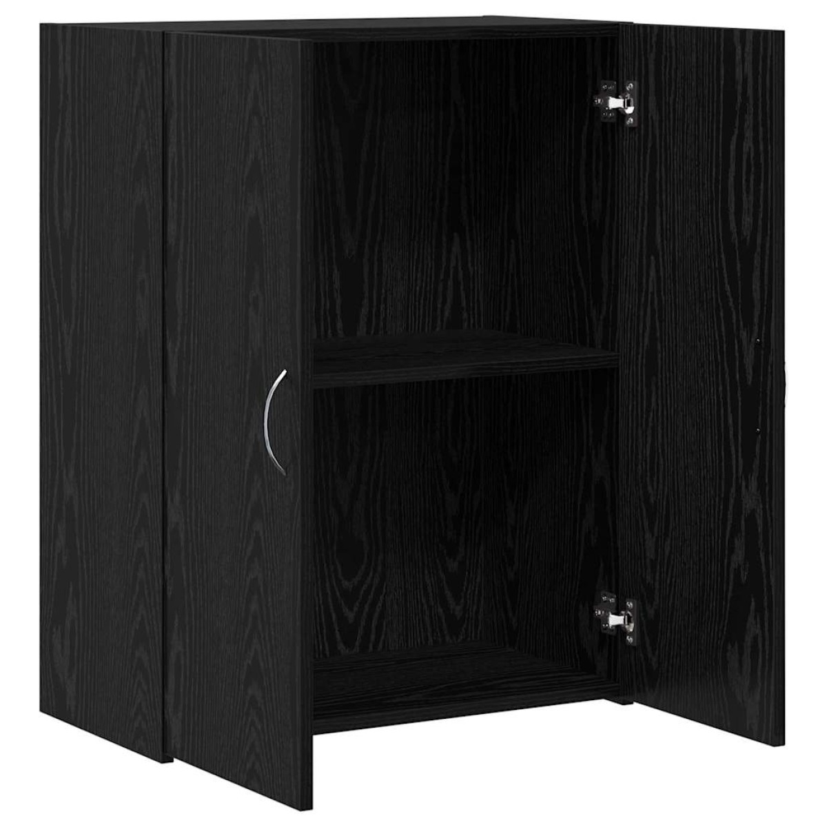vidaXL Γραφείο Ντουλάπι Μαύρη Δρυς 70 x 32 x 77.5 εκ