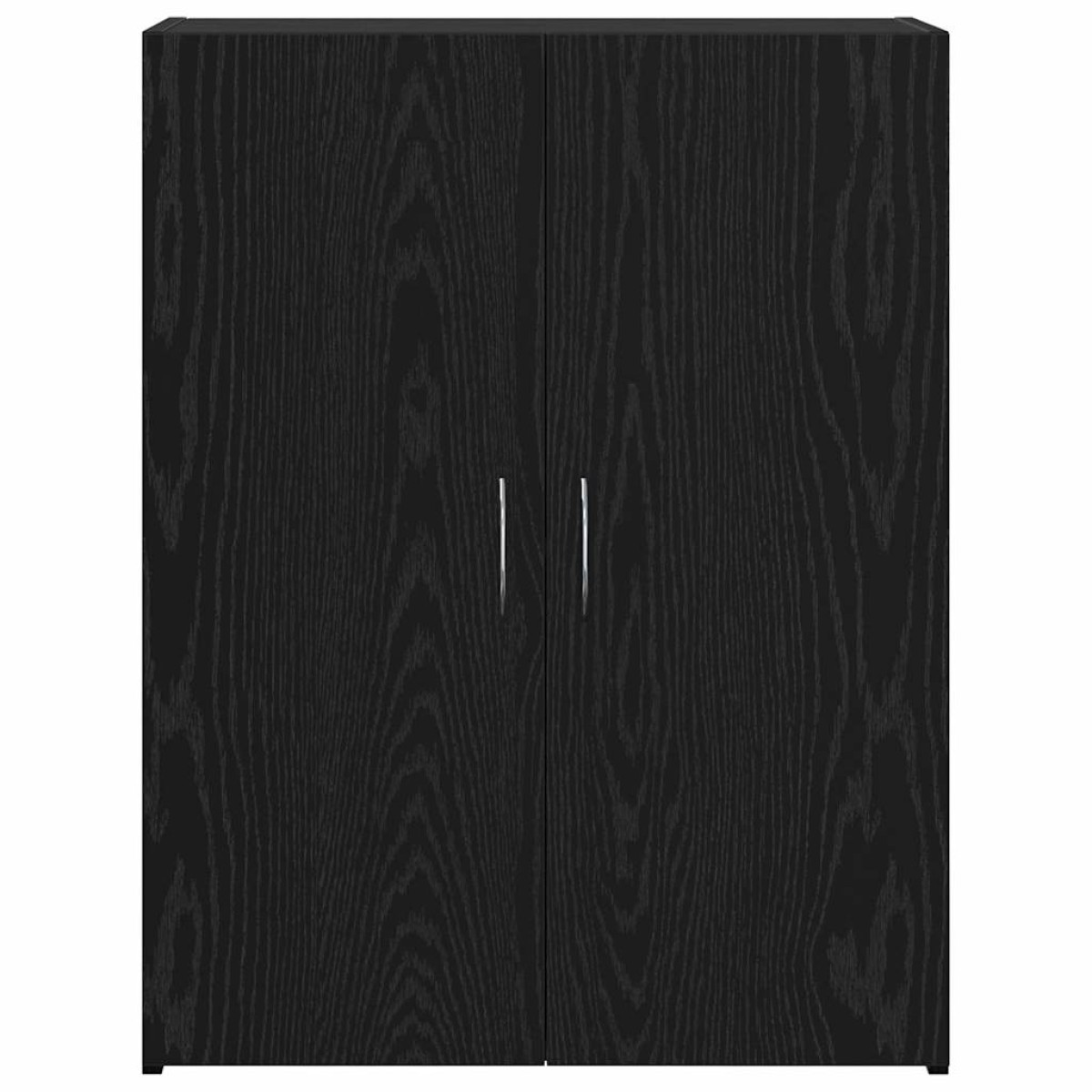 vidaXL Γραφείο Ντουλάπι Μαύρη Δρυς 70 x 32 x 77.5 εκ