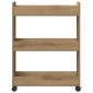 vidaXL Ντουλαπιού (Cabinet) 60 x 22 x 79 εκ Artisan Oak