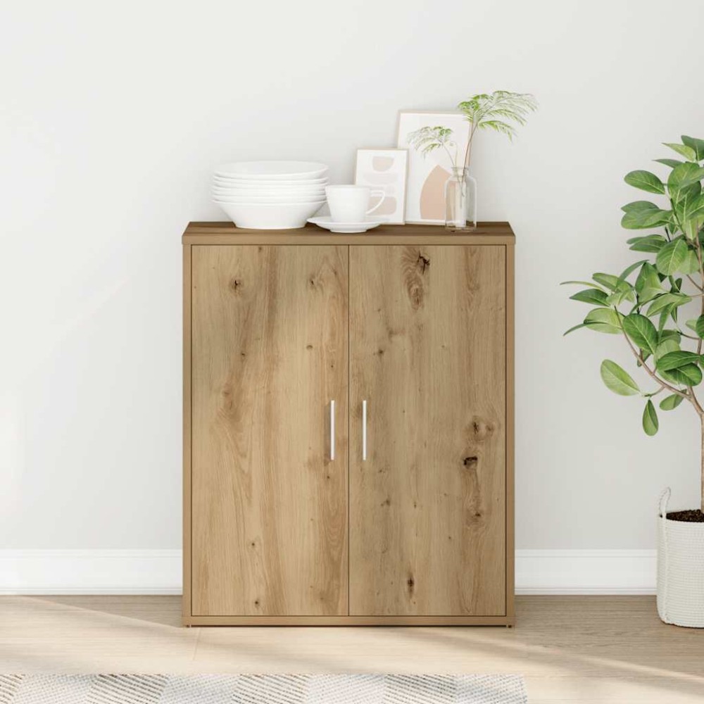 vidaXL Μπουφές από Τεχνητό Δρυ 60x31x70 εκ. από Τεχνητό Ξύλο