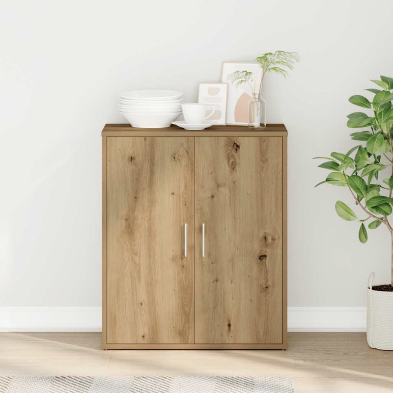 vidaXL Μπουφές από Τεχνητό Δρυ 60x31x70 εκ. από Τεχνητό Ξύλο