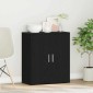 vidaXL Μπουφές Μαύρης Δρυός 60x31x70 εκ. από Τεχνητό Ξύλο