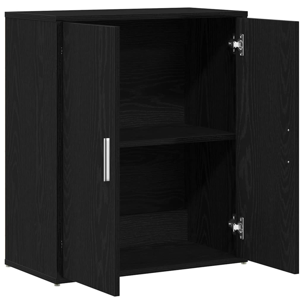 vidaXL Μπουφές Μαύρης Δρυός 60x31x70 εκ. από Τεχνητό Ξύλο