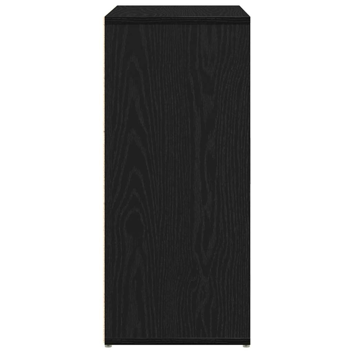 vidaXL Μπουφές Μαύρης Δρυός 60x31x70 εκ. από Τεχνητό Ξύλο