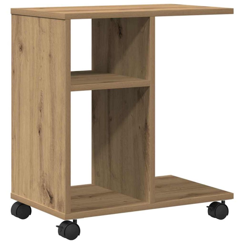 vidaXL Κοντρόλ Τραπέζι artisan δρυς 50 x 30 x 55 εκ.