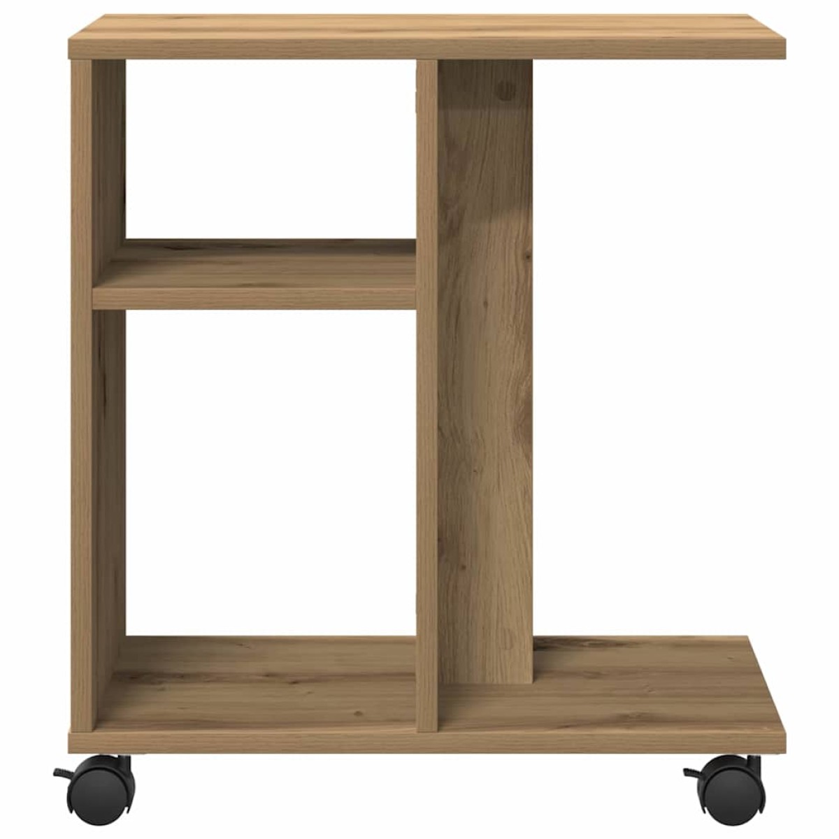 vidaXL Κοντρόλ Τραπέζι artisan δρυς 50 x 30 x 55 εκ.