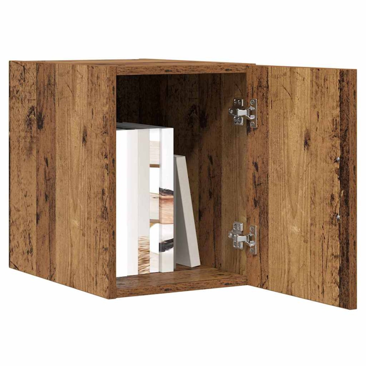 vidaXL Τοίχου Ντουλάπα Παλιό ξύλο 30 x 42.5 x 39.5 εκ