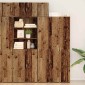 vidaXL Τοίχου Ντουλάπα Παλιό ξύλο 30 x 42.5 x 39.5 εκ