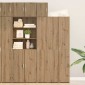 vidaXL Τοίχου Ντουλάπα Artisan Oak 30 x 42.5 x 39.5 εκ