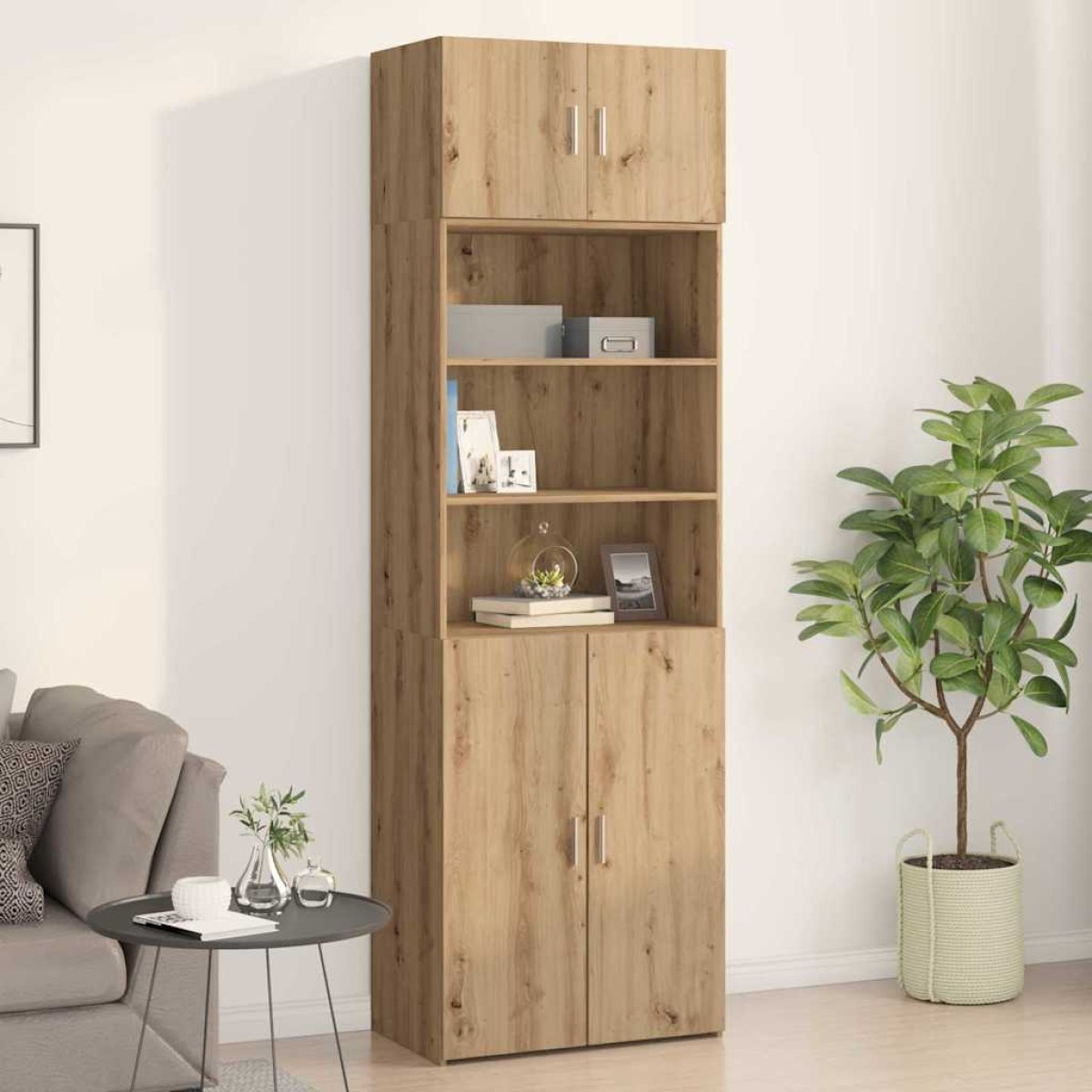 vidaXL Ντουλάπα Τοίχου artisan δρυς 70 x 42.5 x 40 εκ.