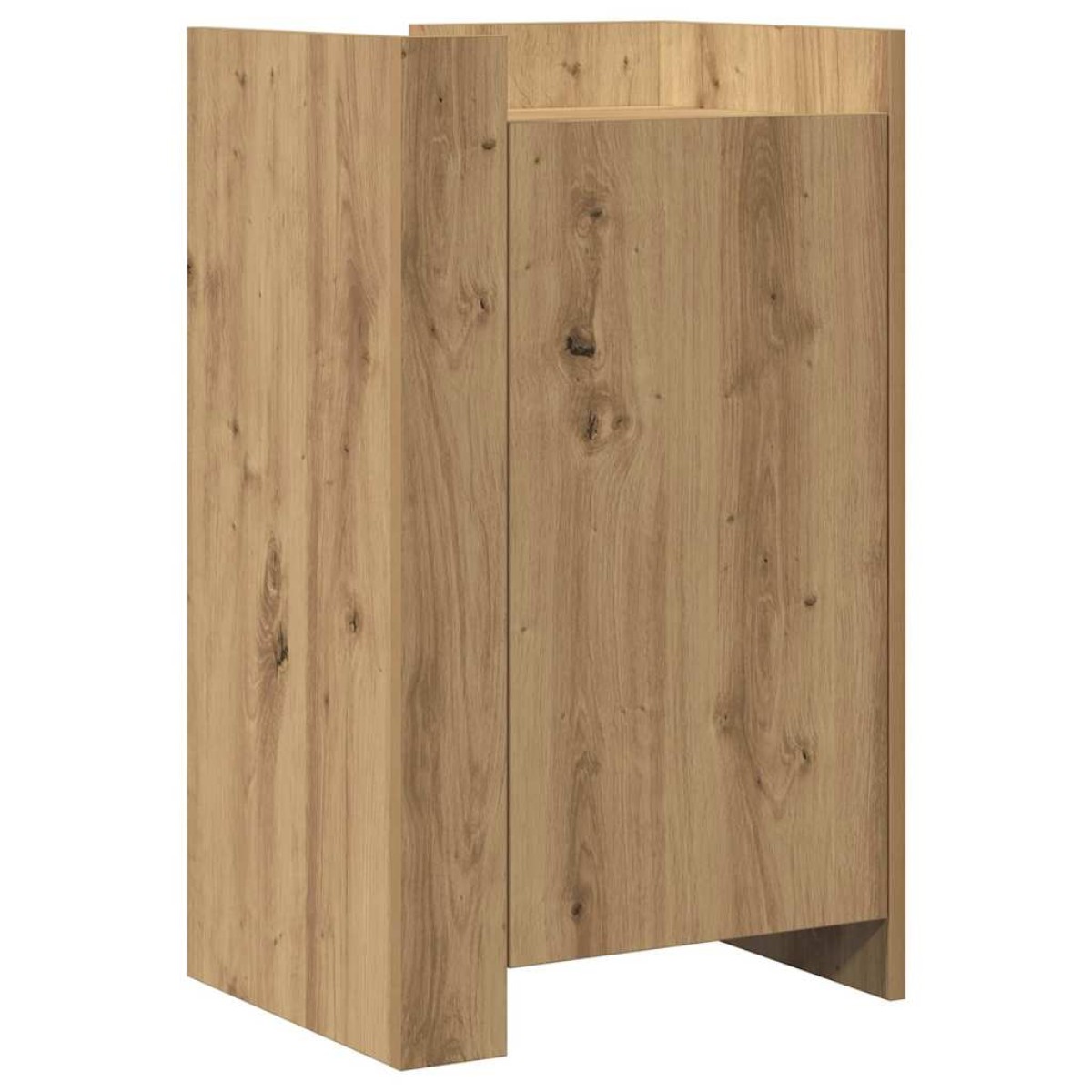 vidaXL Πλαϊνό γραφείο Artisan Oak 45 x 35 x 75 εκ