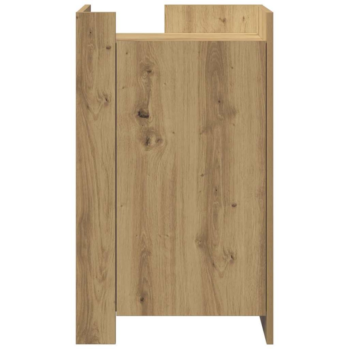 vidaXL Πλαϊνό γραφείο Artisan Oak 45 x 35 x 75 εκ