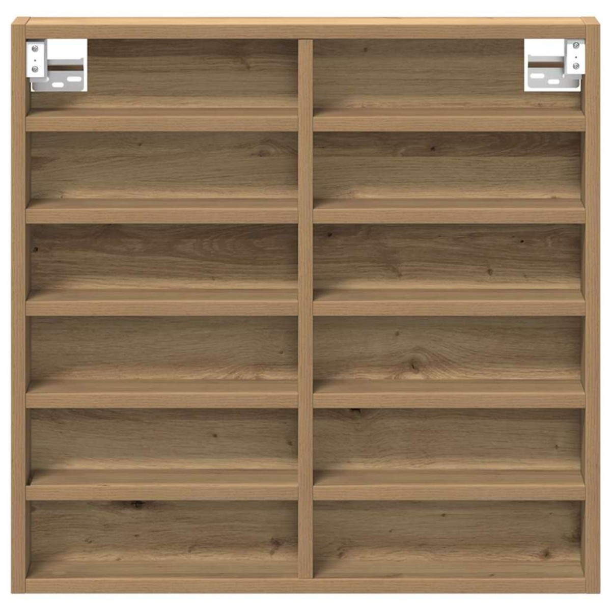 vidaXL Βιτρίνα Επιτοίχιο Artisan Oak 60 x 8,5 x 58 εκ