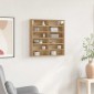 vidaXL Βιτρίνα Επιτοίχιο Artisan Oak 60 x 8,5 x 58 εκ