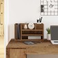 vidaXL Οργανωτής Γραφείου Παλιό ξύλο 44,5 x 24 x 25 εκ