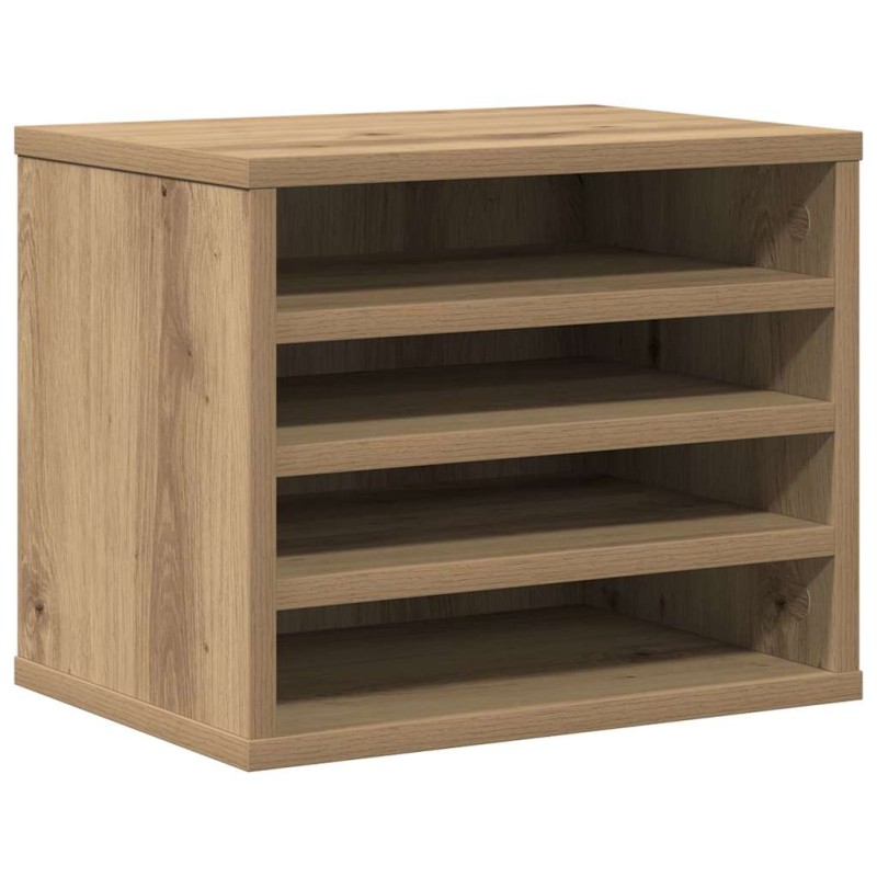 vidaXL Οργανωτής Γραφείου Artisan Oak 36 x 26 x 29,5 εκ