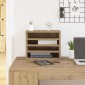 vidaXL Οργανωτής Γραφείου Artisan Oak 36 x 26 x 29,5 εκ