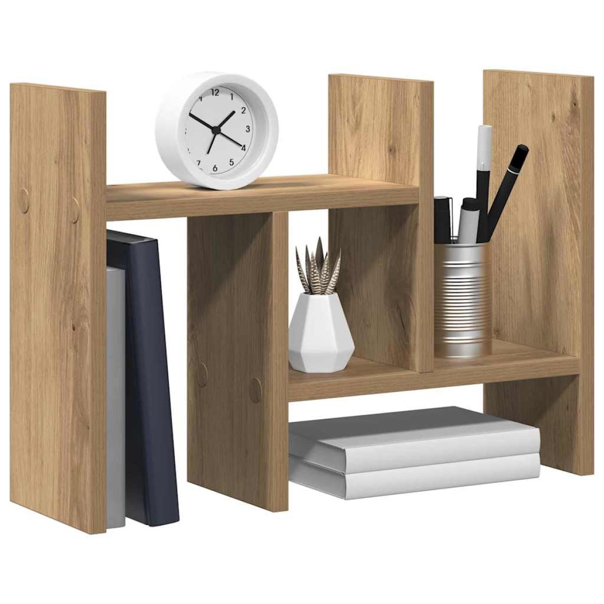 vidaXL Οργανωτής Γραφείου Artisan Oak 50 x 15,5 x 35,5 εκ.