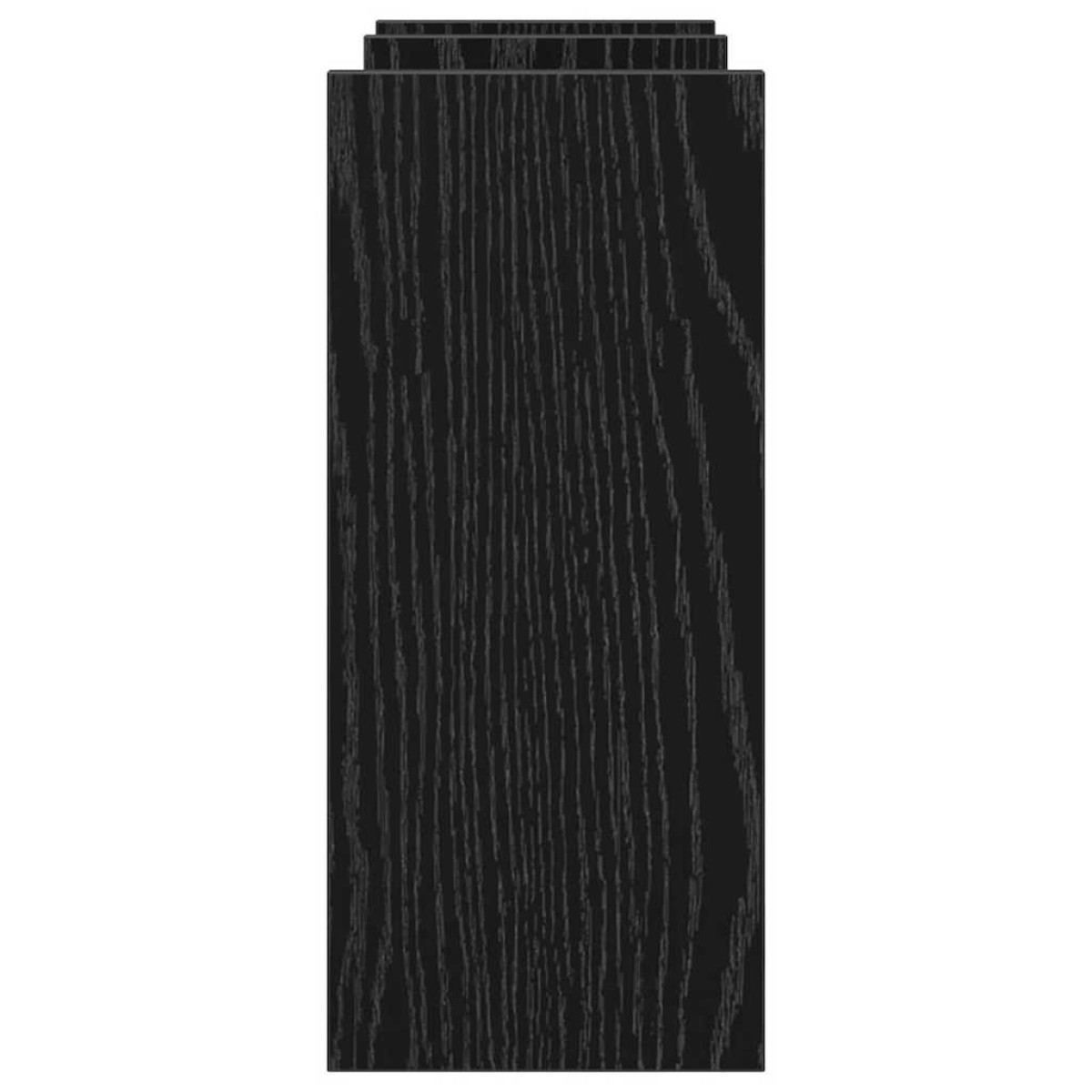 vidaXL Οργανωτής Γραφείου Μαύρη Οξυά 50 x 15,5 x 35,5 εκ.