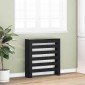 vidaXL Καπάκι Καλοριφέρ Μαύρη Δρυς 78 x 20 x 82 cm Επεξεργασμένο Ξύλο