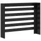 vidaXL Καπάκι Καλοριφέρ Μαύρη Δρυς 104 x 20 x 82 cm Επεξεργασμένο Ξύλο
