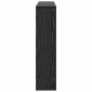 vidaXL Καπάκι Καλοριφέρ Μαύρη Δρυς 149 x 20 x 82 cm Επεξεργασμένο Ξύλο