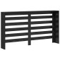 vidaXL Καπάκι Καλοριφέρ Μαύρη Δρυς 149 x 20 x 82 cm Επεξεργασμένο Ξύλο