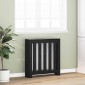 vidaXL Καπάκι Καλοριφέρ Μαύρη Δρυς 78 x 20 x 82 cm Επεξεργασμένο Ξύλο